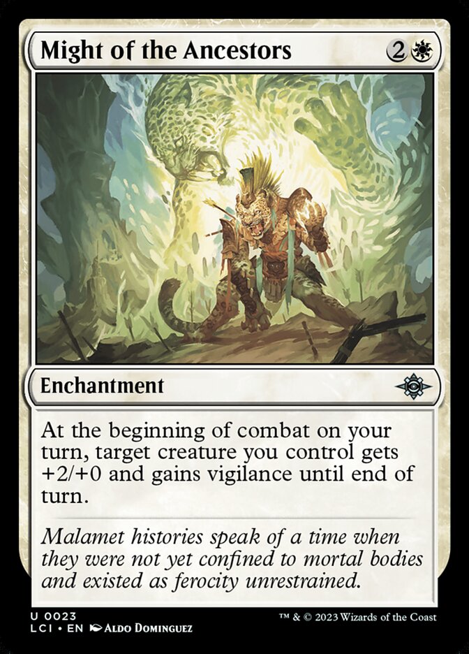 Might of the Ancestors 23/291 (The Lost Caverns of Ixalan)  | Good Games Morley
