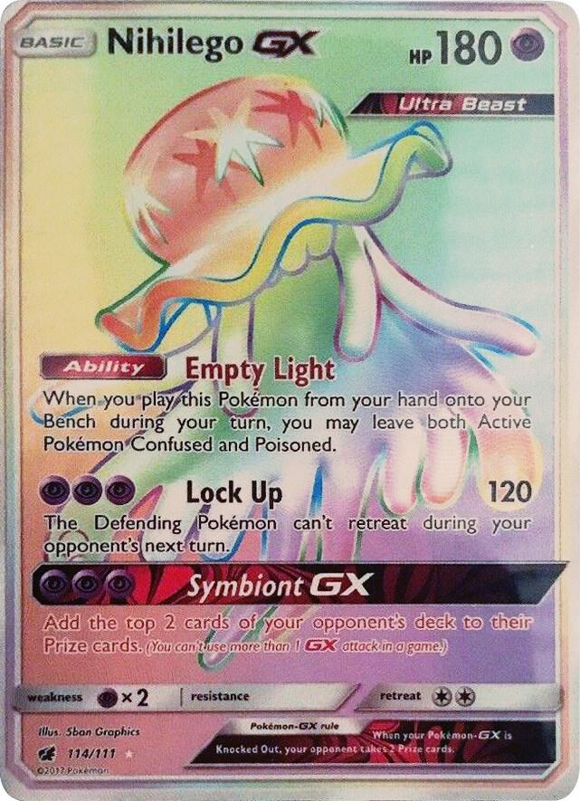 Nihilego GX 114/111 (SM - Crimson Invasion)  - Holofoil | Good Games Morley