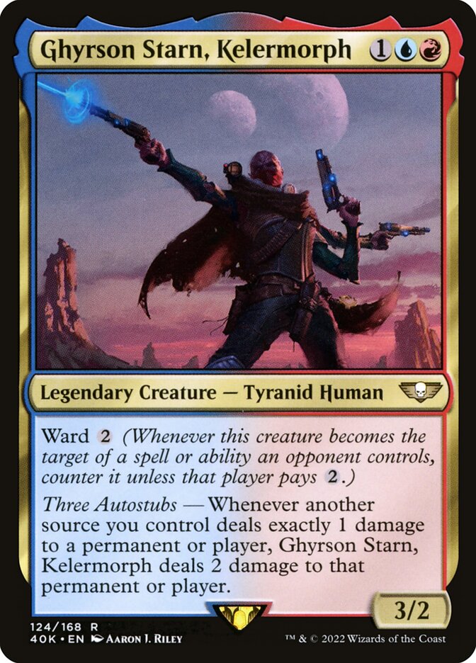 Ghyrson Starn, Kelermorph 124/617 (Universes Beyond: Warhammer 40,000)  | Good Games Morley