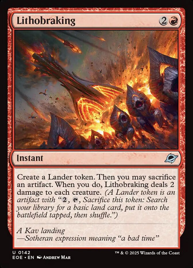 Lithobraking 142/276 (Edge of Eternities)  | Good Games Morley