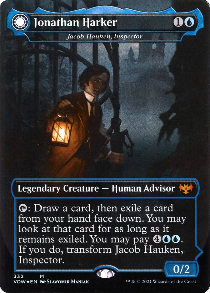 Jacob Hauken, Inspector // Hauken's Insight 332/277 (Innistrad: Crimson Vow)  | Good Games Morley