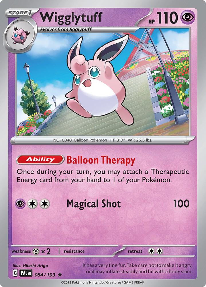 Wigglytuff 084/193 (SV02: Paldea Evolved)  - Holofoil | Good Games Morley