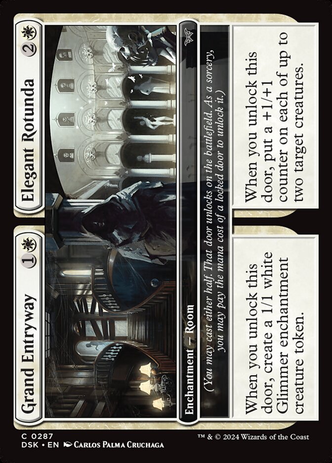 Grand Entryway // Elegant Rotunda 287 (Duskmourn: House of Horror)  - Foil | Good Games Morley