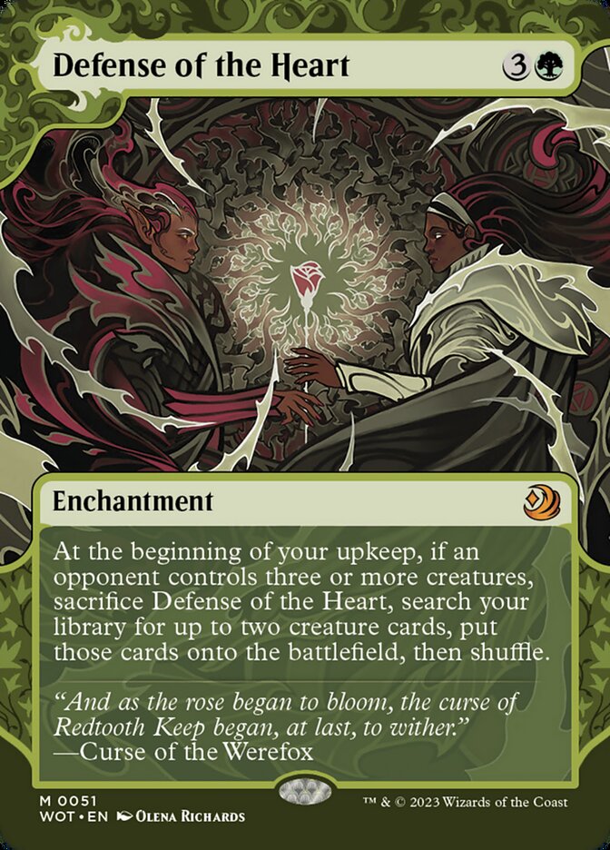 Defense of the Heart 51/63 (Wilds of Eldraine: Enchanting Tales)  - Showcase | Good Games Morley