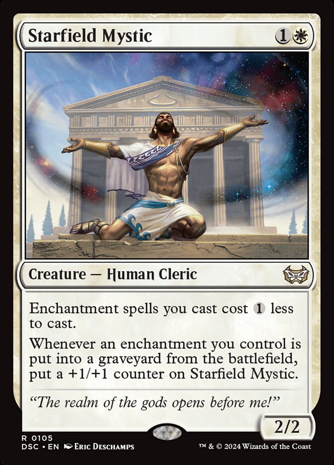 Starfield Mystic 105/40 (Commander: Duskmourn: House of Horror)  | Good Games Morley