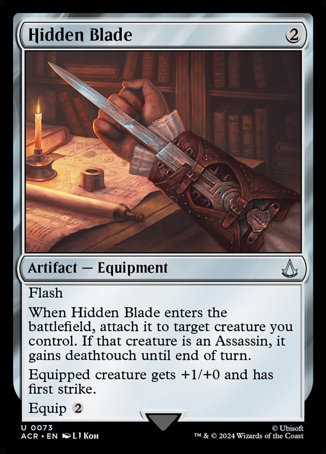 Hidden Blade 73 (Universes Beyond: Assassin's Creed)  | Good Games Morley