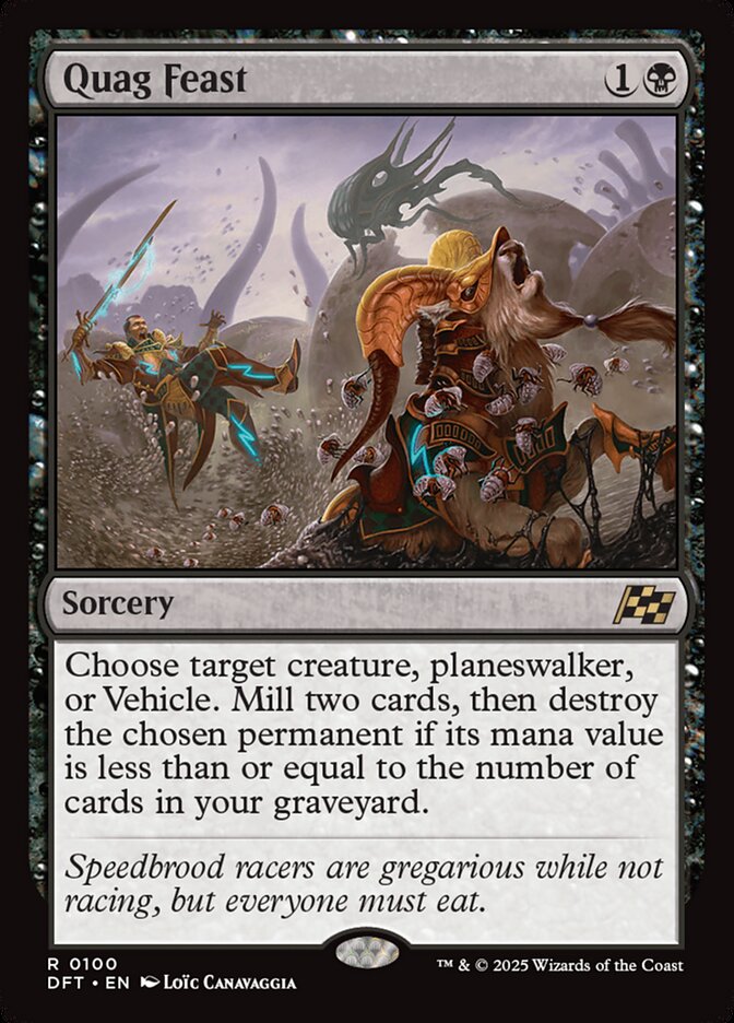 Quag Feast 100/291 (Aetherdrift)  - Foil | Good Games Morley