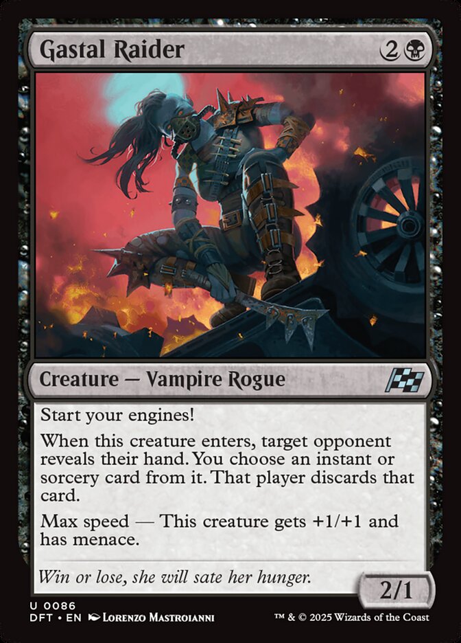 Gastal Raider 86 (Aetherdrift)  - Foil | Good Games Morley