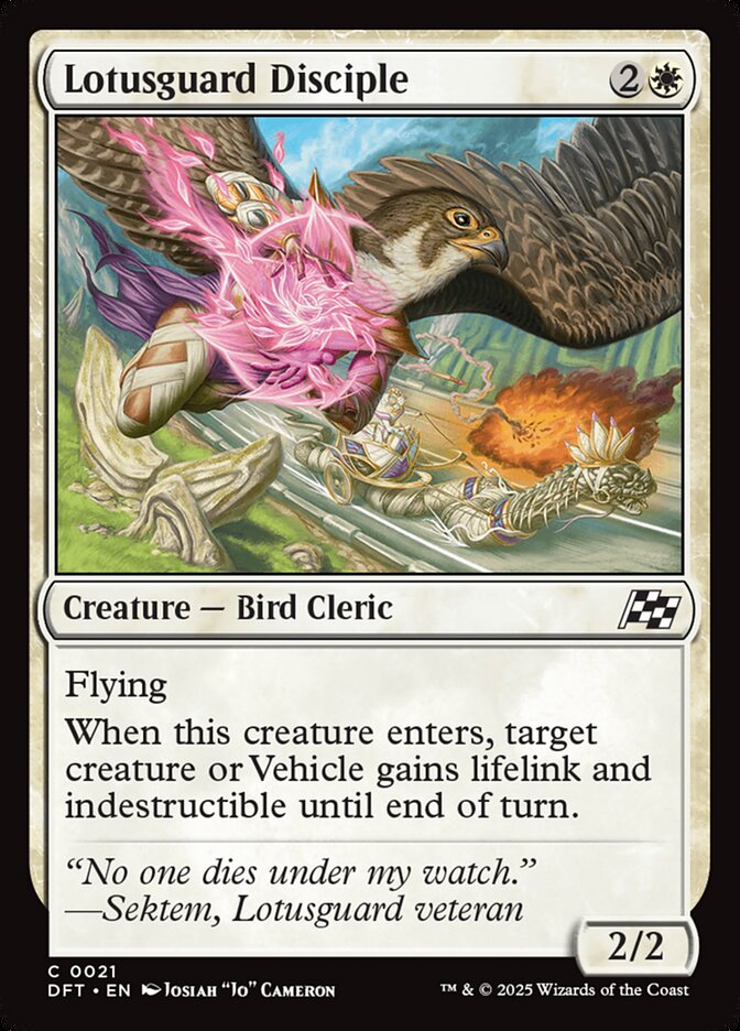 Lotusguard Disciple 21/291 (Aetherdrift)  - Foil | Good Games Morley