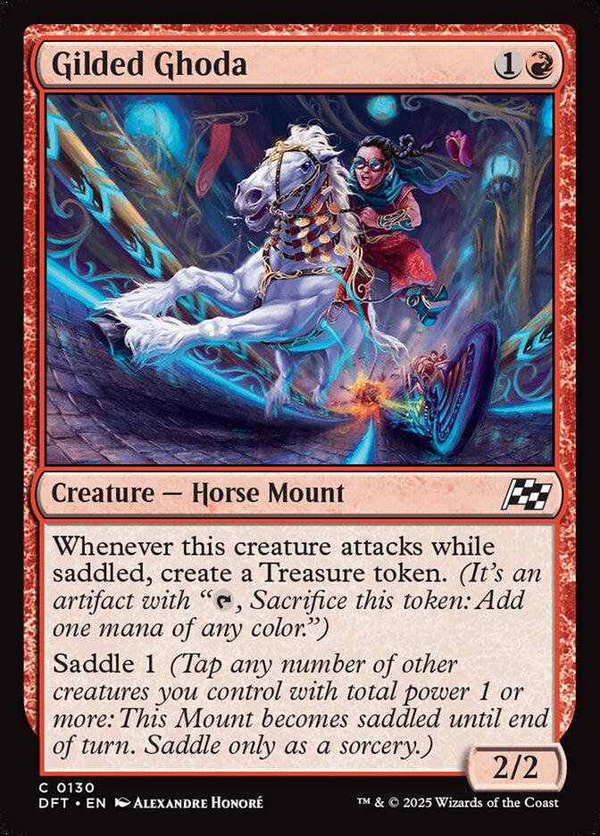 Gilded Ghoda 130/291 (Aetherdrift)  - Foil | Good Games Morley