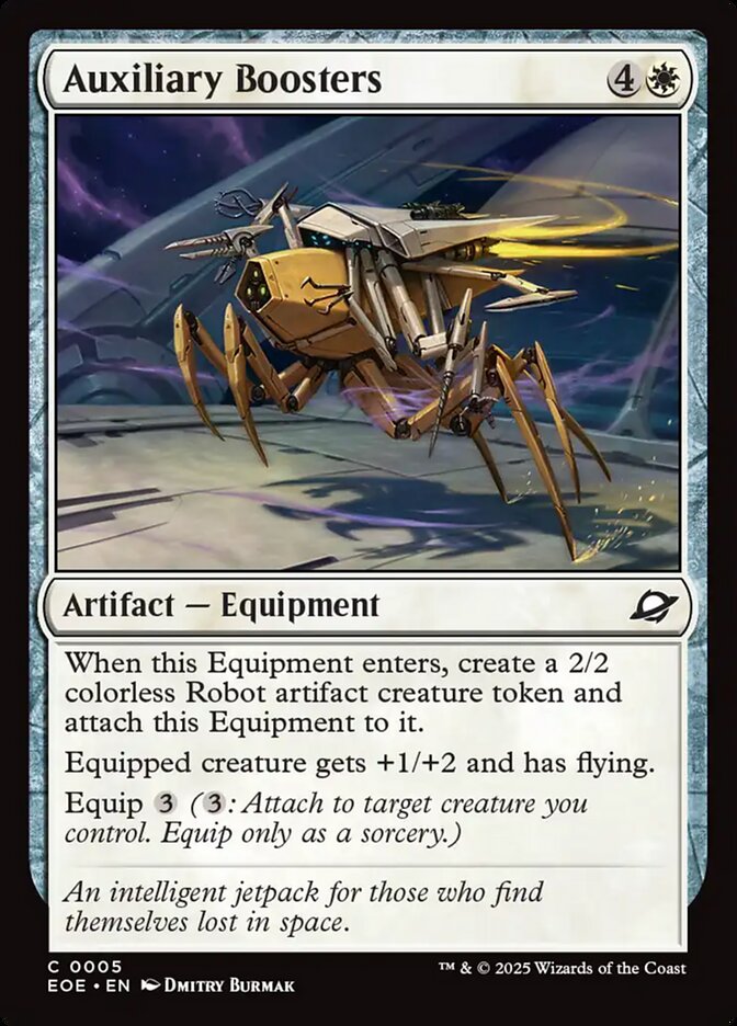 Auxiliary Boosters 5/276 (Edge of Eternities)  - Foil | Good Games Morley