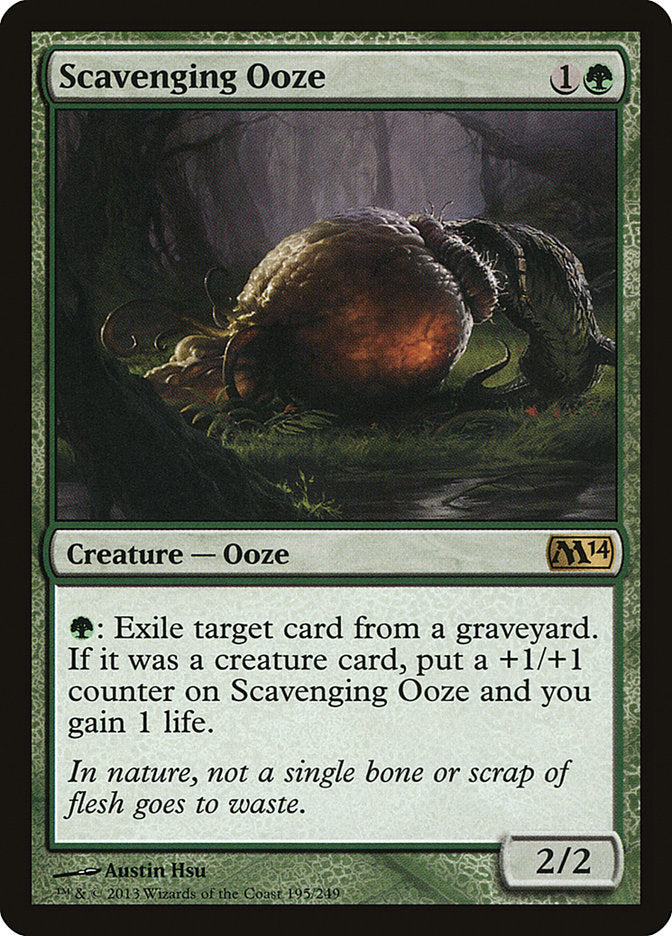 Scavenging Ooze 195/249 (Magic 2014 (M14))  | Good Games Morley