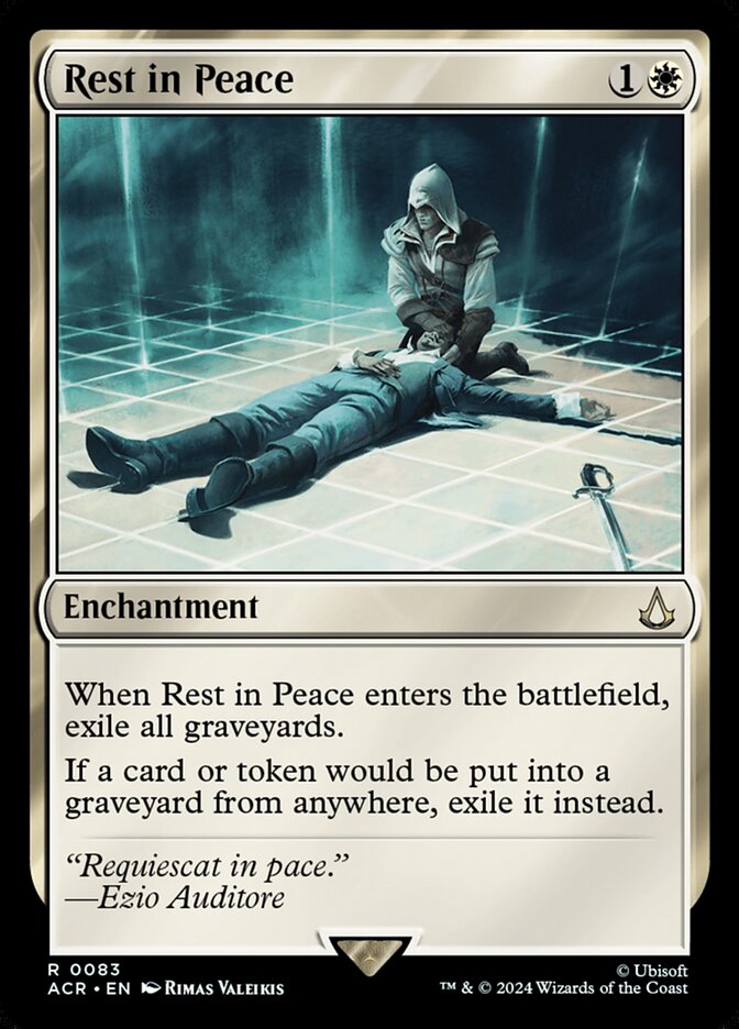 Rest in Peace 83 (Universes Beyond: Assassin's Creed)  - Foil | Good Games Morley