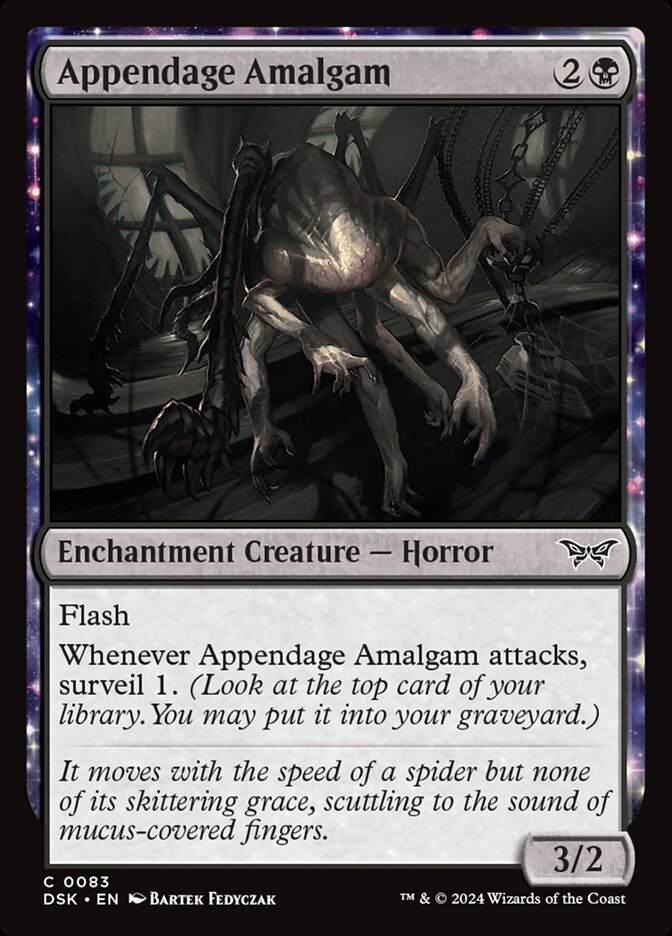 Appendage Amalgam 83 (Duskmourn: House of Horror)  - Foil | Good Games Morley