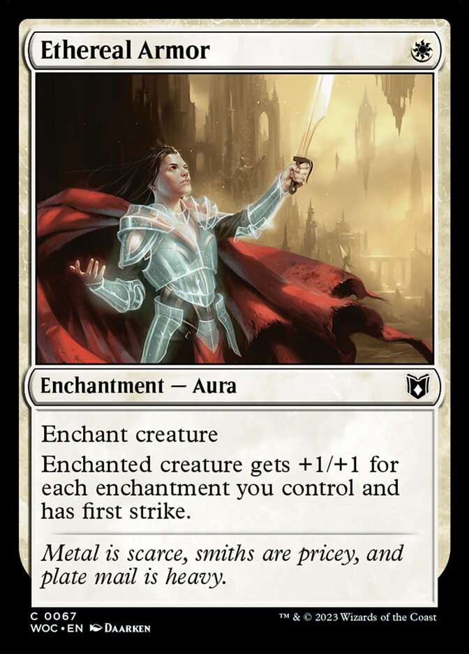 Ethereal Armor 67/173 (Commander: Wilds of Eldraine)  | Good Games Morley