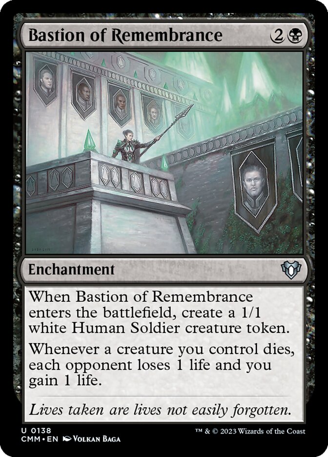 Bastion of Remembrance 138/451 (Commander Masters)  | Good Games Morley