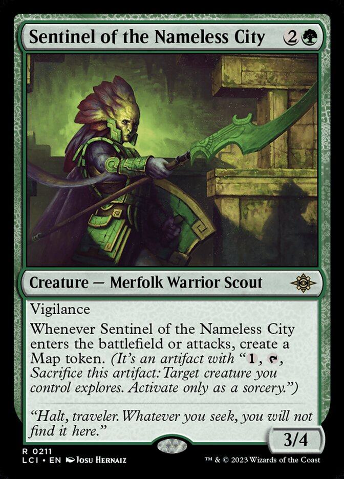 Sentinel of the Nameless City 211 (The Lost Caverns of Ixalan)  - Foil | Good Games Morley