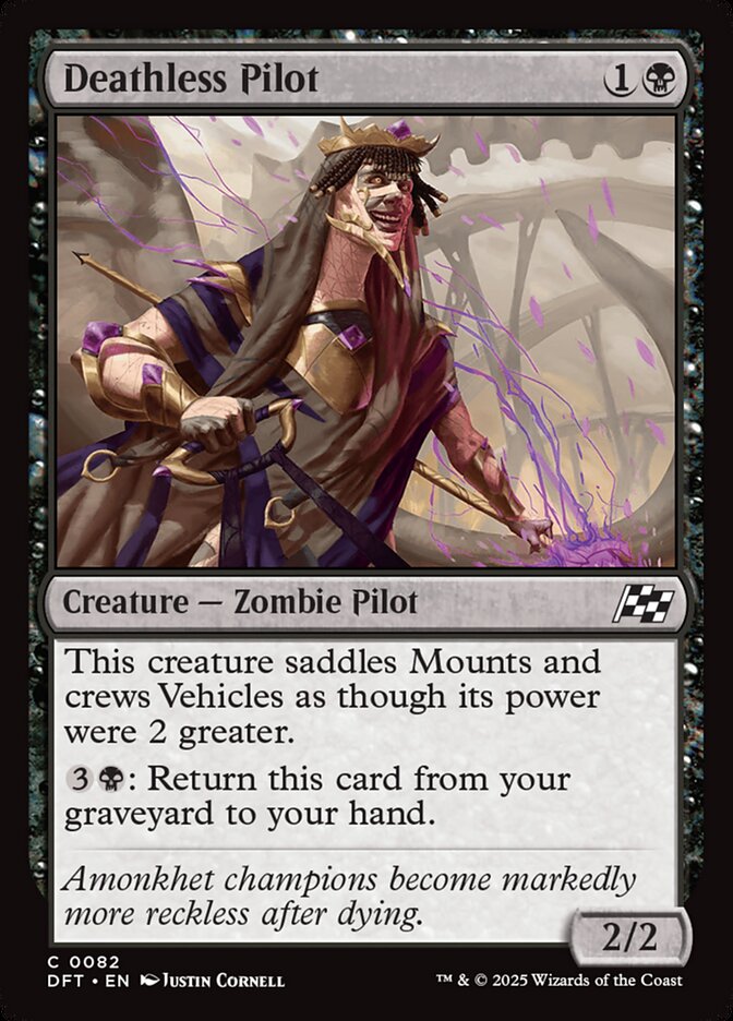 Deathless Pilot 82/291 (Aetherdrift)  - Foil | Good Games Morley