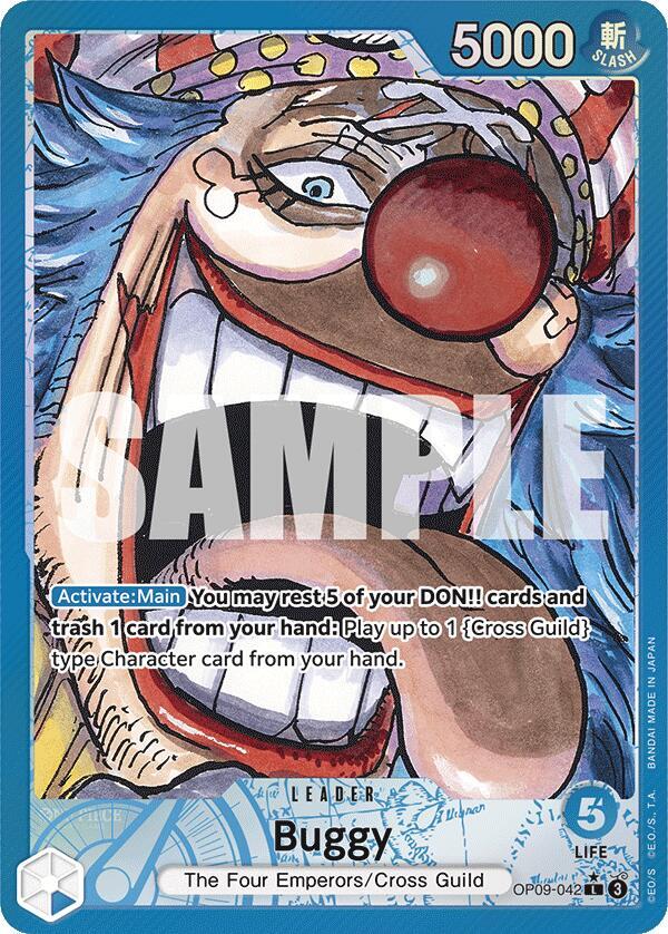 Buggy OP09-042 (Emperors in the New World)  - Alternate Art Foil | Good Games Morley