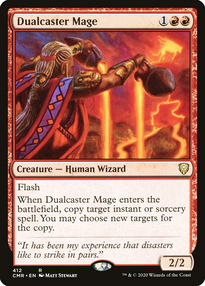 Dualcaster Mage 412 (Commander Legends)  | Good Games Morley
