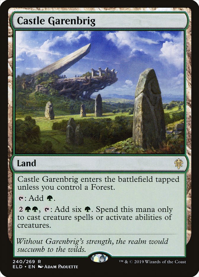 Castle Garenbrig 240 (Throne of Eldraine)  - Foil | Good Games Morley