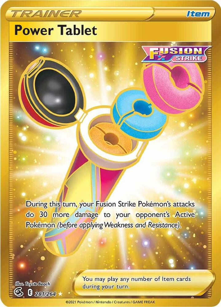Power Tablet Secret 281/264 (SWSH08: Fusion Strike)  - Holofoil | Good Games Morley