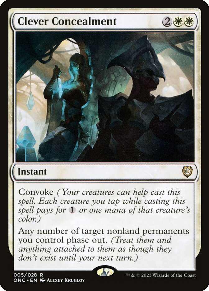 Clever Concealment 5 (Commander: Phyrexia: All Will Be One)  | Good Games Morley