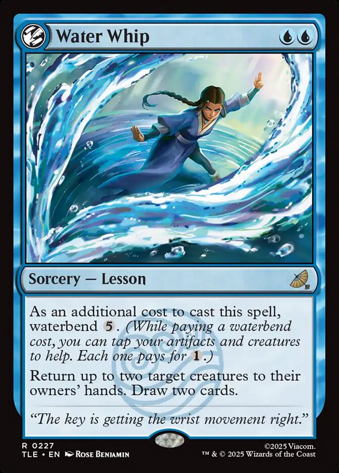 Water Whip 227 (Avatar: The Last Airbender: Eternal-Legal)  - Foil | Good Games Morley