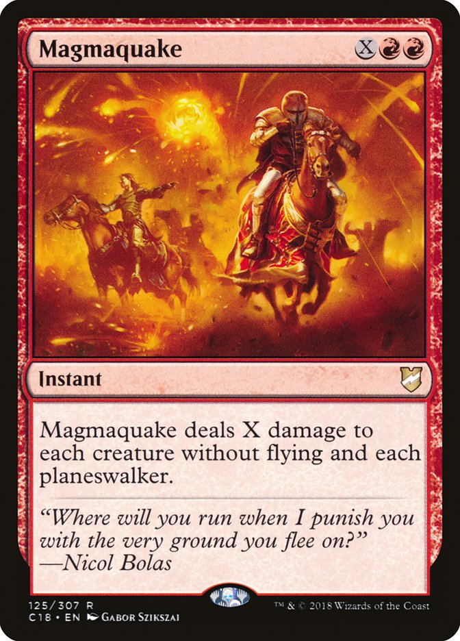Magmaquake 125/307 (Commander 2018)  | Good Games Morley