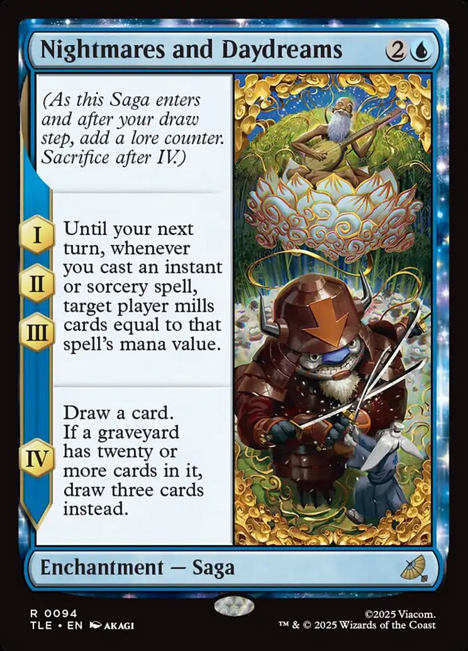 Nightmares and Daydreams 94/317 (Avatar: The Last Airbender: Eternal-Legal)  - Foil | Good Games Morley