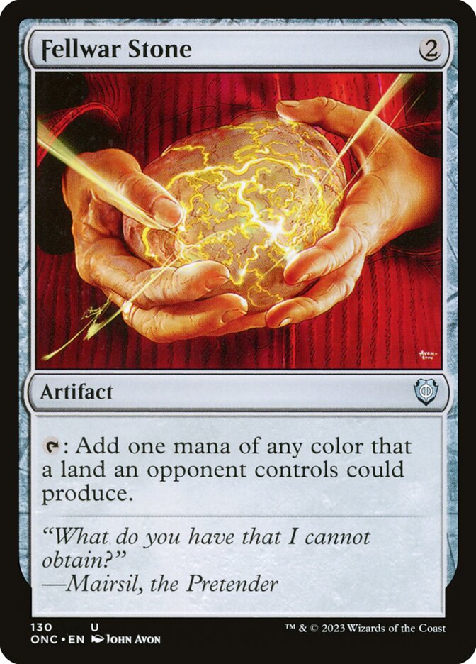 Fellwar Stone 130 (Commander: Phyrexia: All Will Be One)  | Good Games Morley
