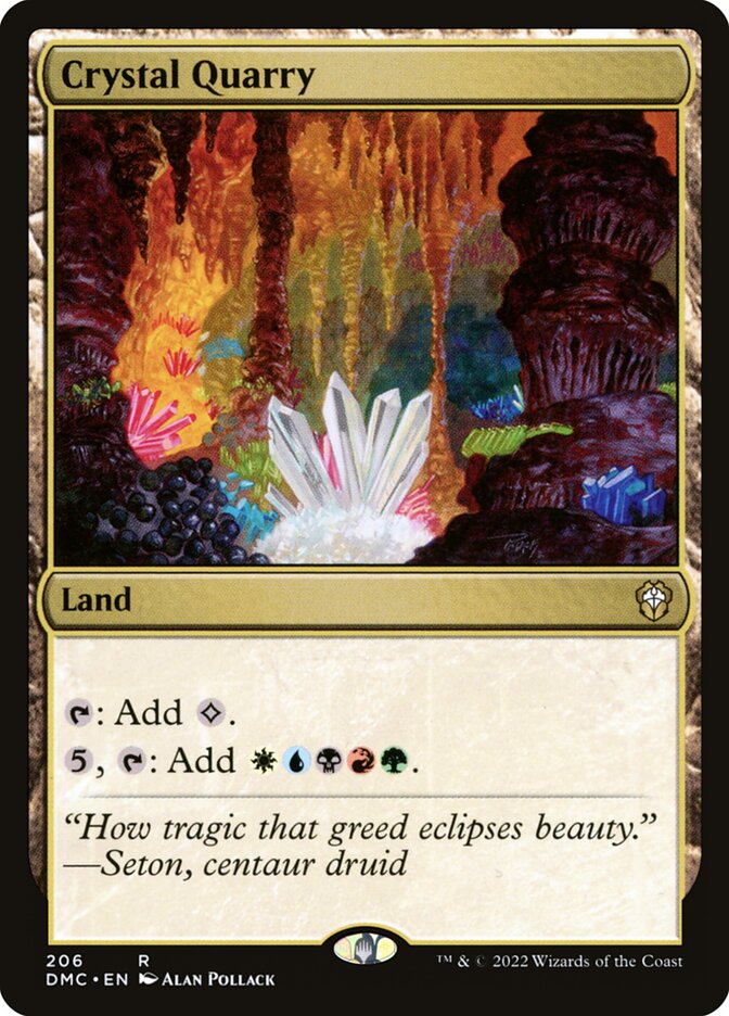 Crystal Quarry 206 (Commander: Dominaria United)  | Good Games Morley
