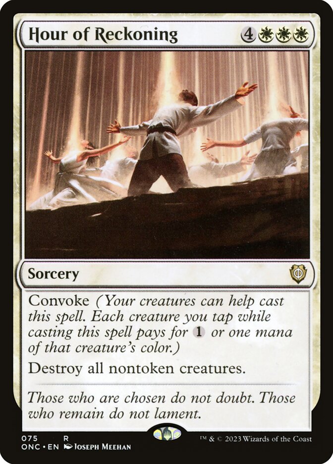 Hour of Reckoning 75 (Commander: Phyrexia: All Will Be One)  | Good Games Morley