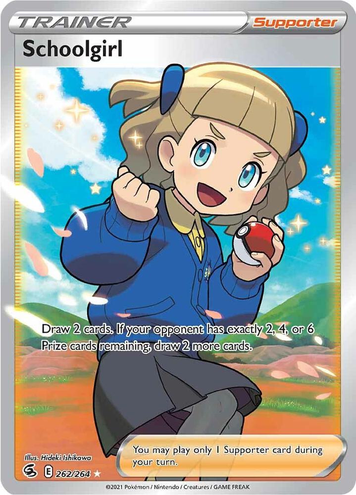 Schoolgirl 262/264 (SWSH08: Fusion Strike)  - Holofoil | Good Games Morley