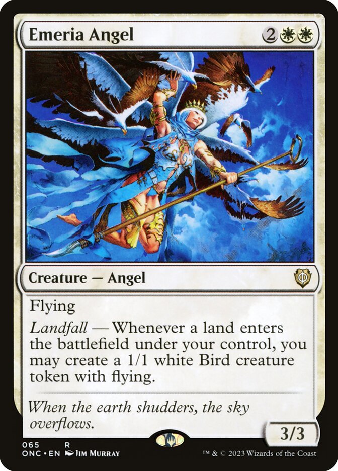Emeria Angel 65/28 (Commander: Phyrexia: All Will Be One)  | Good Games Morley