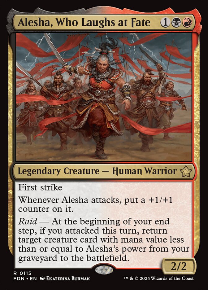 Alesha, Who Laughs at Fate 115 (Foundations)  | Good Games Morley