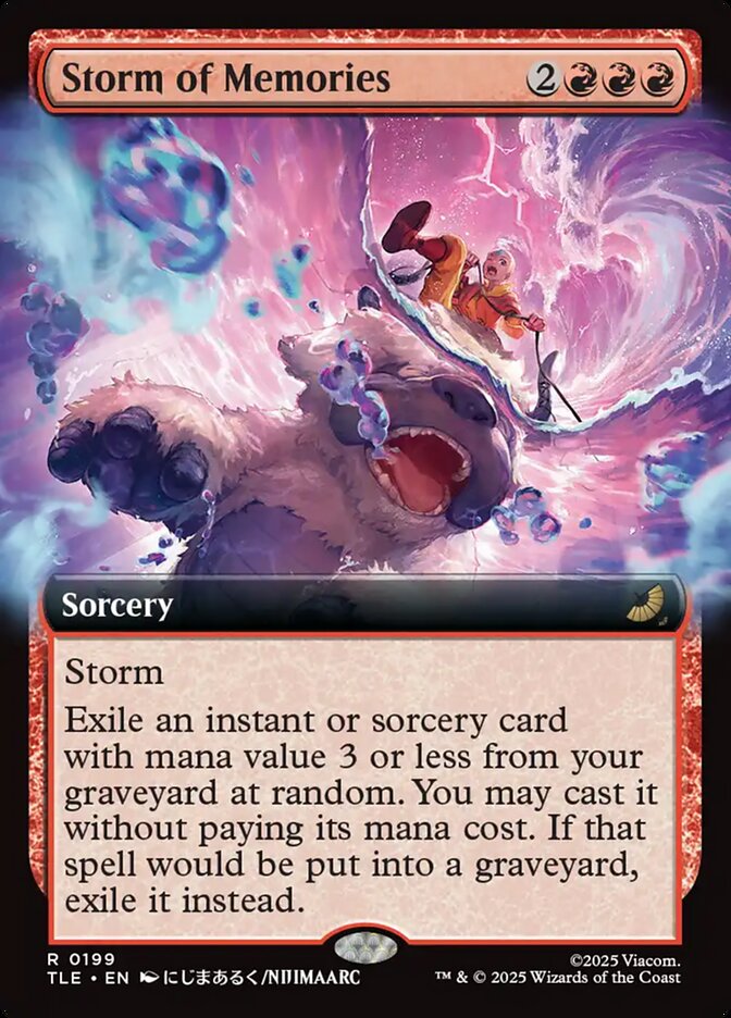Storm of Memories 199/317 (Avatar: The Last Airbender: Eternal-Legal)  - Extended Art Foil | Good Games Morley