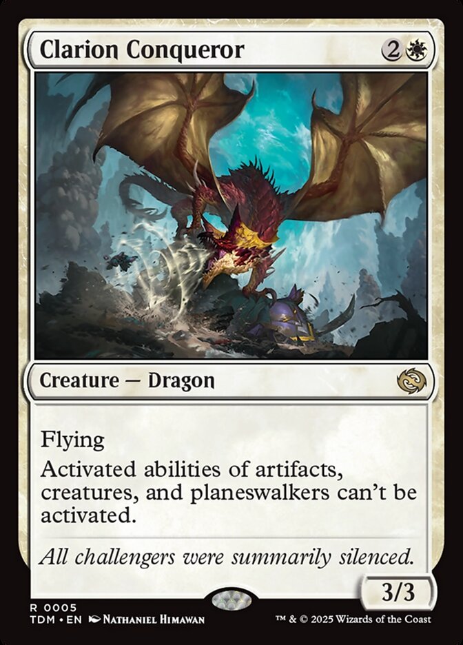 Clarion Conqueror 5/291 (Tarkir: Dragonstorm)  | Good Games Morley