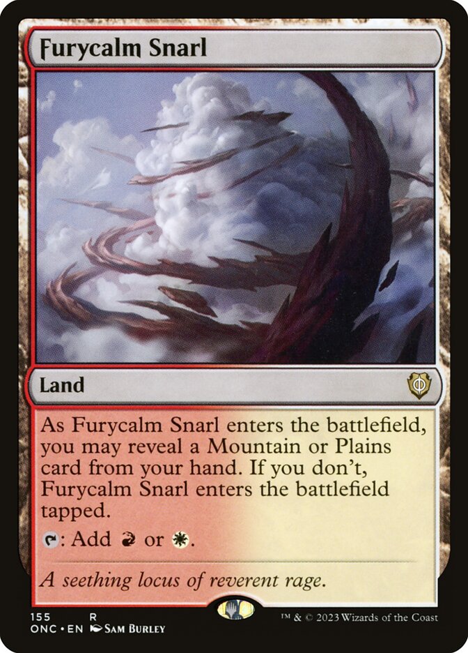 Furycalm Snarl 155/28 (Commander: Phyrexia: All Will Be One)  | Good Games Morley