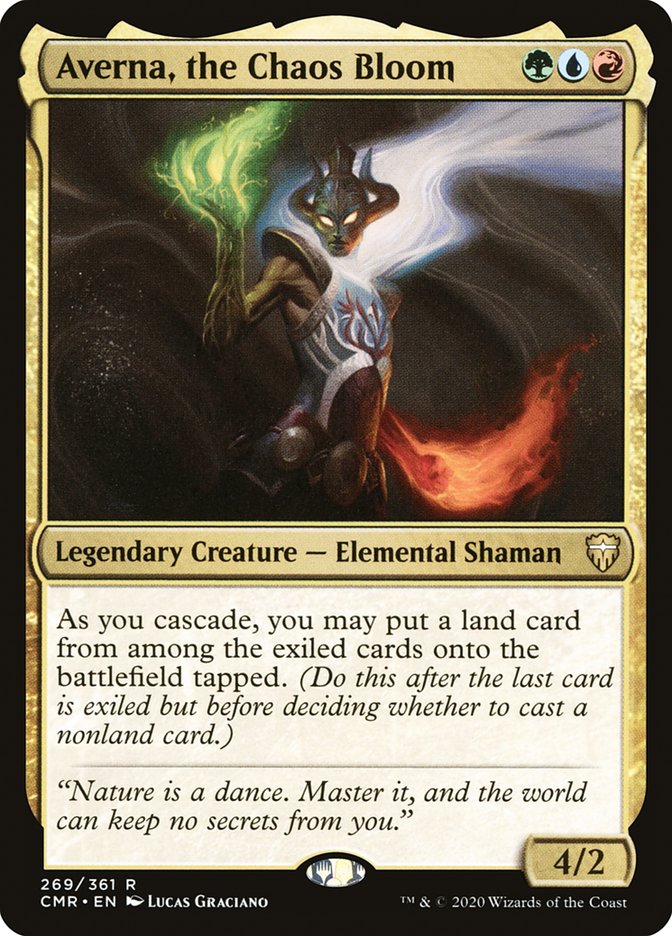 Averna, the Chaos Bloom 269 (Commander Legends)  | Good Games Morley