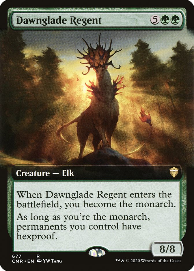 Dawnglade Regent 677 (Commander Legends)  - Extended Art Foil | Good Games Morley