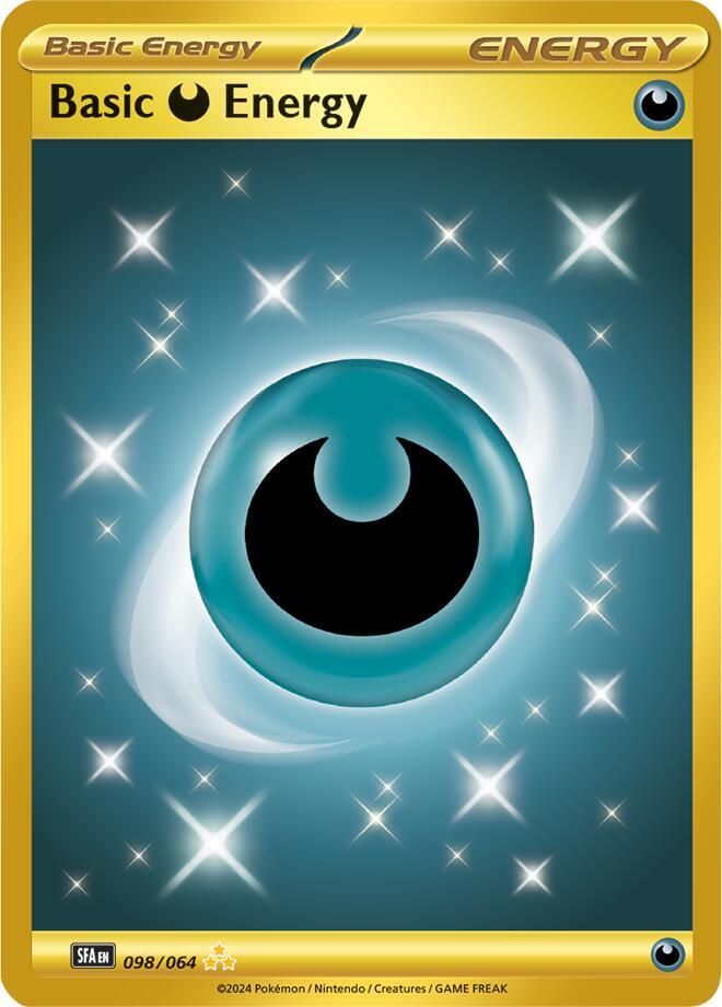 Basic Darkness Energy 098/064 (SV: Shrouded Fable)  - Holofoil | Good Games Morley