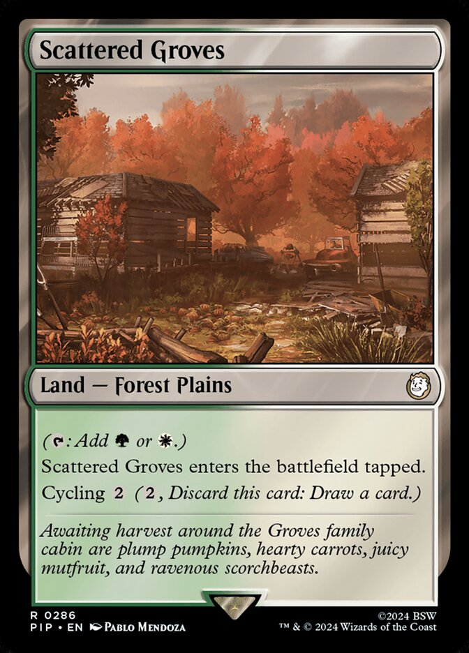 Scattered Groves 286/326 (Universes Beyond: Fallout)  | Good Games Morley