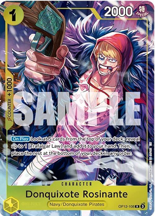 Donquixote Rosinante (Illustration Box Vol.6) OP12-108 (One Piece Promotion Cards)  - Foil | Good Games Morley