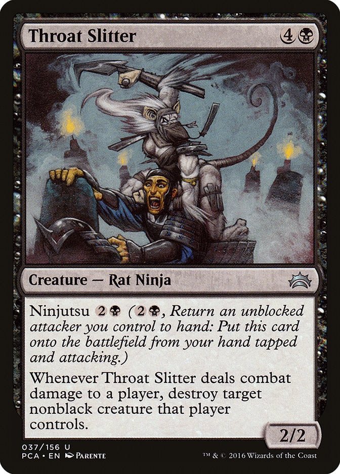Throat Slitter 37/156 (Planechase Anthology)  | Good Games Morley
