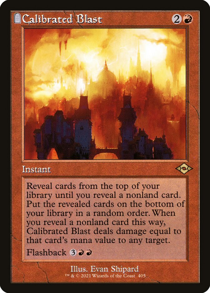 Calibrated Blast 405 (Modern Horizons 2)  | Good Games Morley