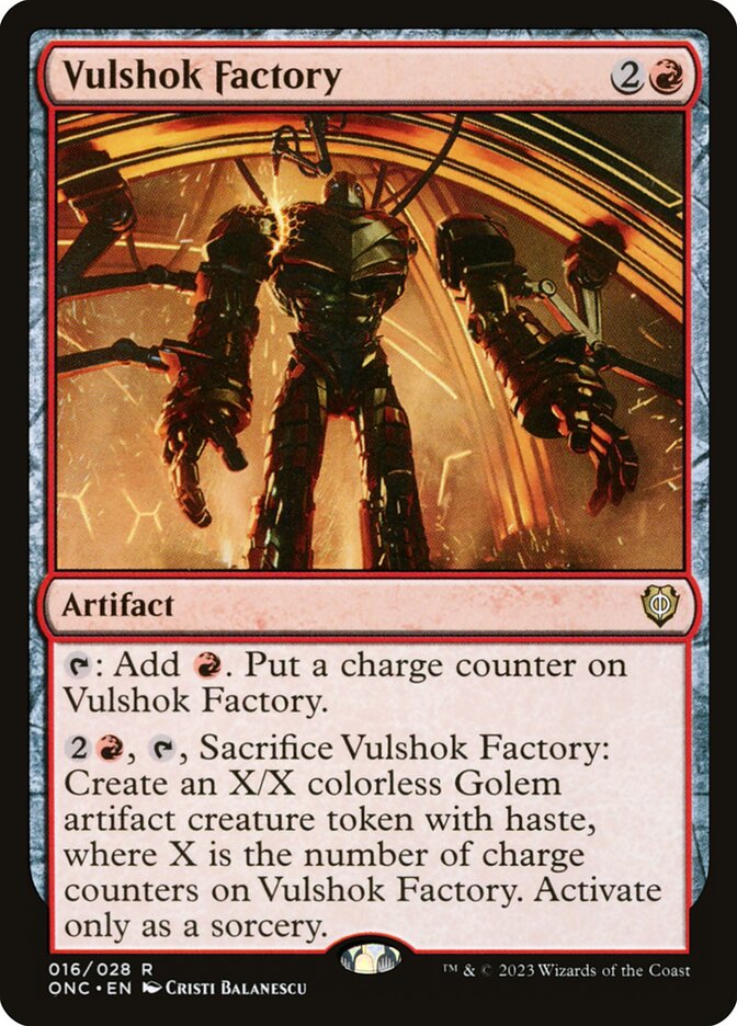 Vulshok Factory 16/28 (Commander: Phyrexia: All Will Be One)  | Good Games Morley