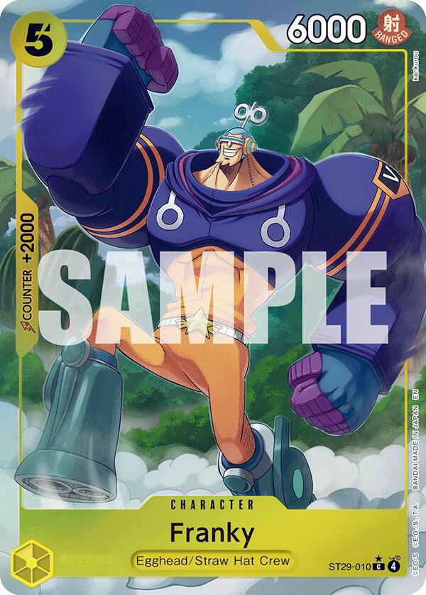 Franky ST29-010 (Starter Deck 29: Egghead)  - Full Art Foil | Good Games Morley