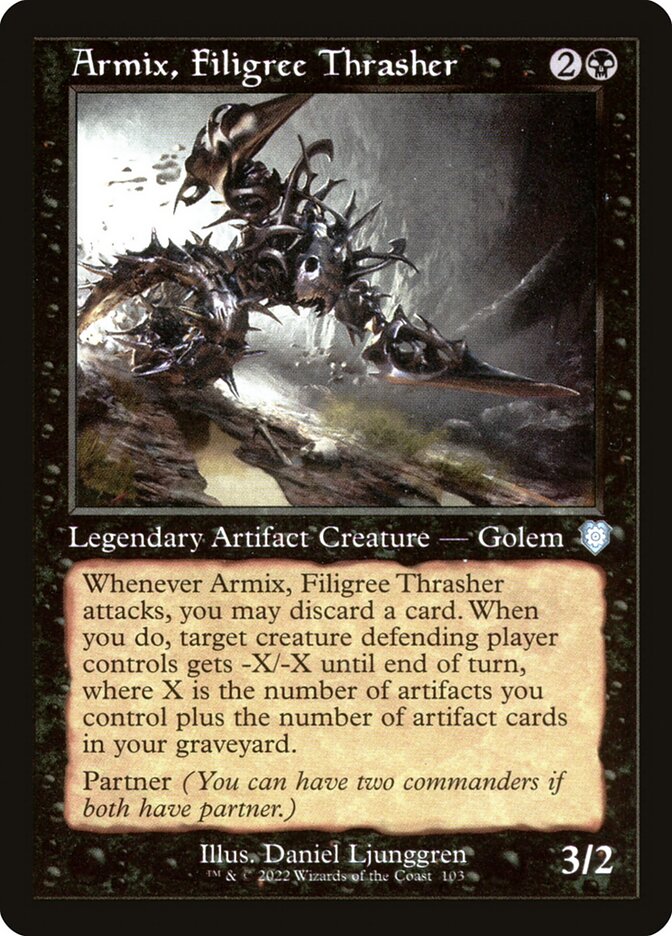 Armix, Filigree Thrasher 103/40 (Commander: The Brothers' War)  | Good Games Morley