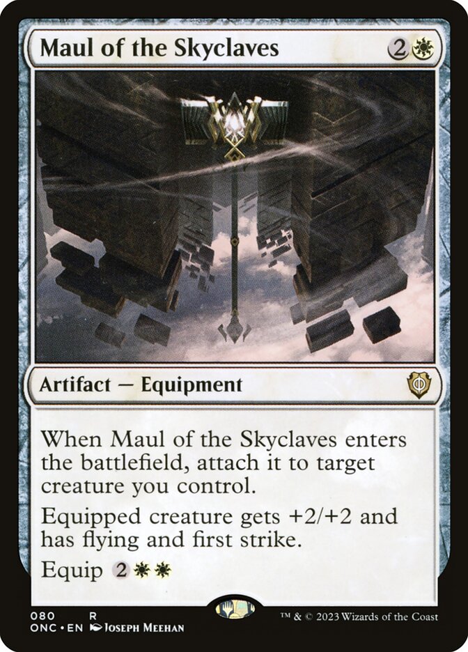 Maul of the Skyclaves 80/28 (Commander: Phyrexia: All Will Be One)  | Good Games Morley